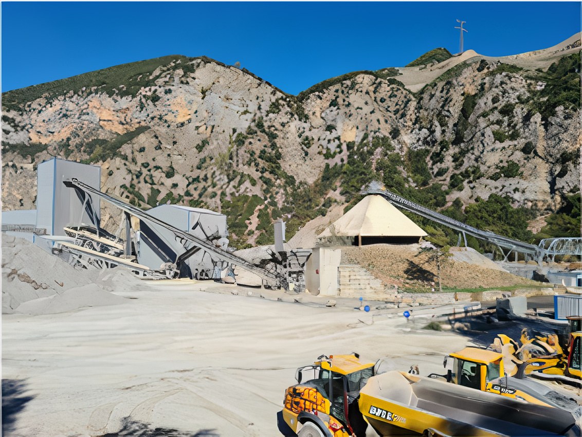Site Granulats Vicat La Courbaisse