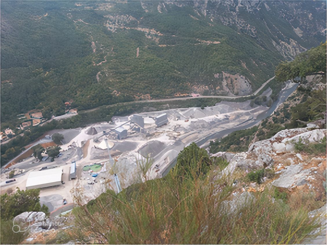 Site Granulats Vicat La Courbaisse