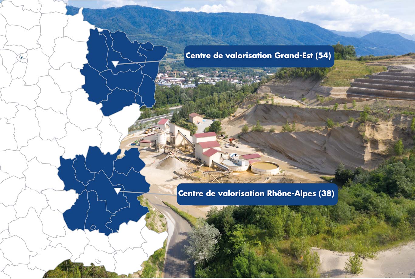 Centres de valorisation de renouée du japon