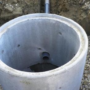 Puit perdu et granulats pour drainer