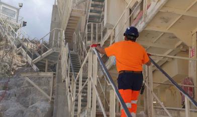 Ingénieur d'exploitation dans une carrière