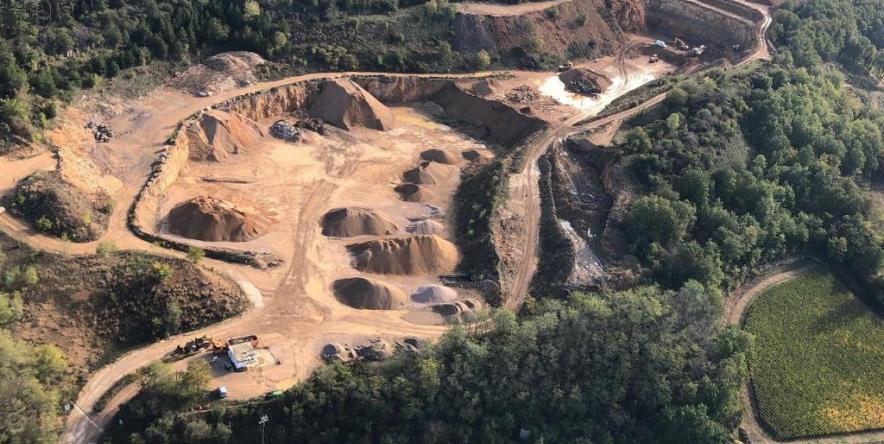Carrière de montagny les buxy riffier granulats vicat